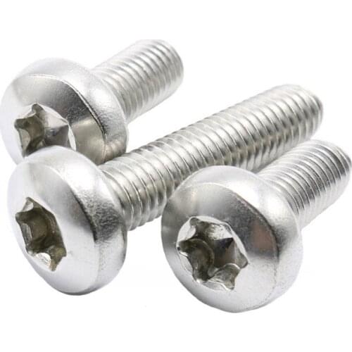 25PCS 304 Stainless Steel Round Head Within Plum Screws M2*6/8/10/12 M2.5*8/10/12...25 GB818