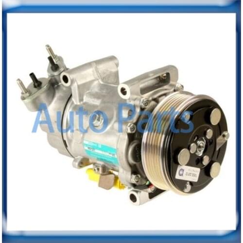 6V12 compressor for Citroen C3/Peugeot 206 307/Fiat 64526942501 64522758145 64522758433 9671456680