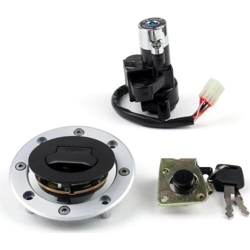 Artudatech For Suzuki TL1000R TL1000S Ignition Switch Lock & Fuel Gas Cap Key Set TL 1000R 1000S