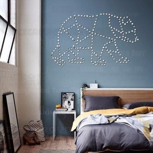 BACKGROUNDTURNOVER White Wall Stickers