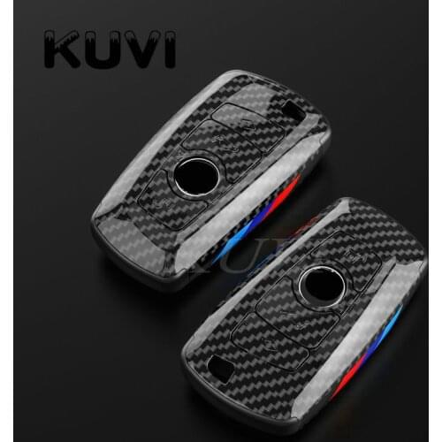 PC+ Carbon fiber Car Key Case Cover Key Bag For Bmw F20 F30 G20 f31 F34 F10 G30 F11 X3 F25 X4 I3 M3 M4 1 3 5 Series Accessories