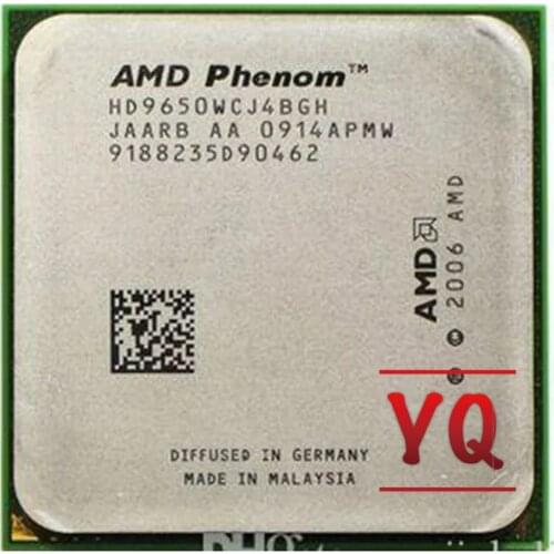 AMD Phenom X4 9650 2.3 GHz Quad-Core CPU Processor HD9650WCJ4BGH Socket AM2