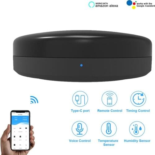 IR Remote Control Smart Life Home Automation WIFI+IR Control Air Condition TV Work With Alexa Tuya APP Smart Household