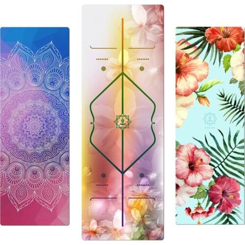 New Yoga Mat Beginners Non-slip Natural Rubber Yoga Mats Fitness Mats Widen Extended Shop Towels Yoga Mats