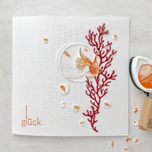 Ocean Tree Metal Cutting Dies Stencil DIY Scrapbooking Album Stamp Paper Card Embossing Craft Decor