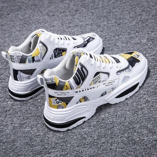 Autumn and winter sports high top trendy shoes fashion mens sports shoes winter running shoes fashion sneakers