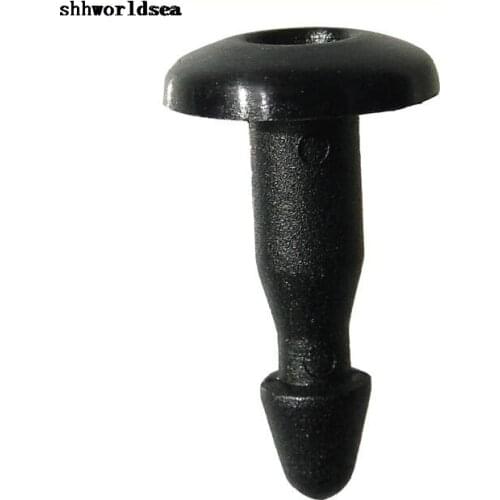 Shhworldsea Free shipping 100pcs Nylon Black Cowl Screen Pin Retainer Fastener Clip For Nissan 66820-88E00