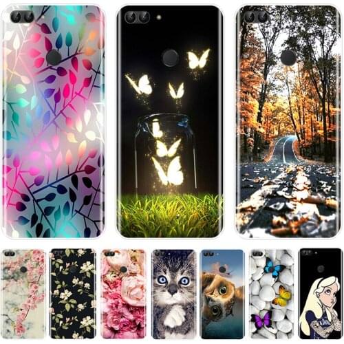 Silicone Case For Huawei P9 P10 P Smart Plus 2019 P20 Lite Pro Soft TPU Back Cover Huawei P8 P9 P10 P20 P30 Lite 2017 Phone Case