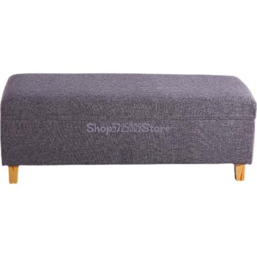 Shoe Changing Stool Storage Stool Clothing Store Sofa Stool Rectangular Sofa Stool Bench Bench Storage Stool Bed Tail Stool