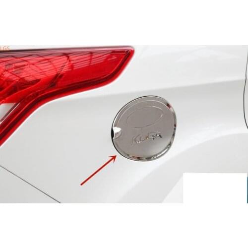For Ford Kuga 2013-2019 High-quality stainless Fuel tank cover board Fuel tank cap sticker Scratch protection Car styling