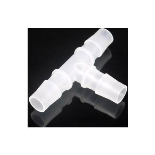 10pcs ID 3.2~25mm Tee Splitter Water Connector Joint Adapter Pipe Tube Hose Garden Lawn Irrigation System Parts Connector 3-way