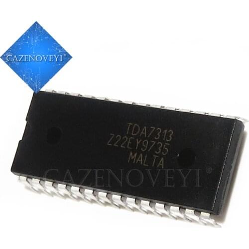 2pcs/lot TDA7313 7313 DIP-28 In Stock