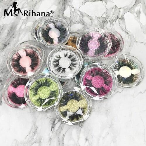 25MM Mink Eyelashes Bulk Makeup 5D Lashes False Eyelash Wholesale Vendor Beauty 8D Luxury Dramatic Lash Extension Fluffy Lashes