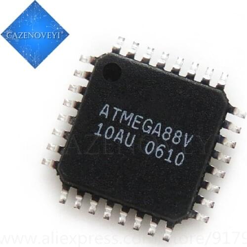 5pcs/lot ATMEGA88PA-AU ATMEGA88PA ATMEGA88-20AU ATMEGA88V-10AU ATMEGA88 QFP-32 In Stock
