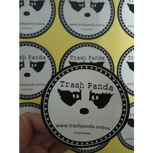 70MM(2.75inches) Party Favors | Printing Labels Custom Stickers Wedding Stickers Printed Logo Transparent Clear Adhesive