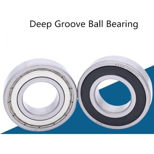 Free Shipping，Deep Groove Ball Bearing 6200/6201/6202/6203/6204/6205/6206/6207-2RS/ZZ Steel Sealed Miniature Bearings