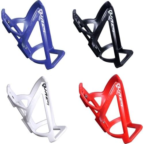 1pc Cycling Bike Water Bottle Holder Lightweight Plastic Bicycle Bottle Cage Durable White/Black/Red/Blue Bicycle Accessories