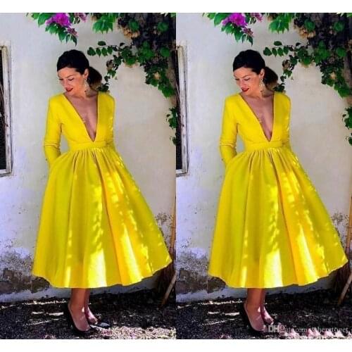 DLASSDRESS Women's Dresses Below The Knee