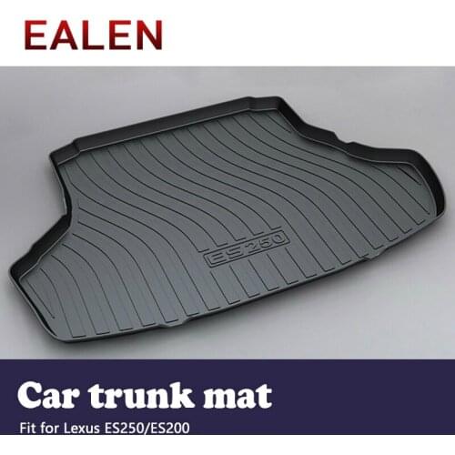 EALEN For Lexus ES250/ES200 styling Boot Liner Tray Waterproof carpet Anti-slip mat Accessories 1Set Car Cargo rear trunk mat
