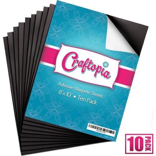 1/3/5/10pcs Flexible Rubber Magnetic Sheet Board Roll 0.5mm for Spellbinder Thin Photos Stamp Dies Crafts 297x210mm / 8x10inch