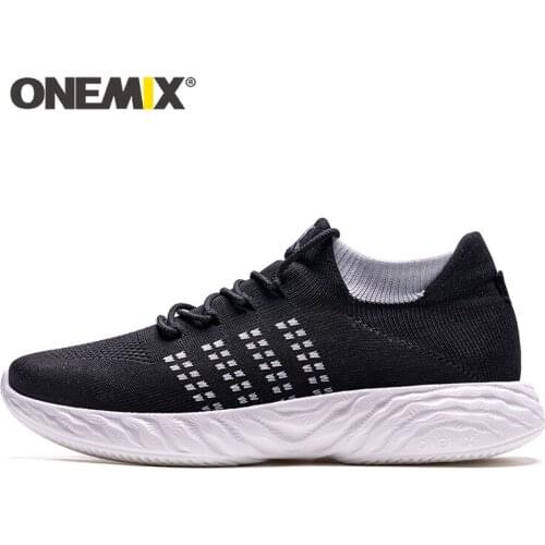 ONEMIX Summer Running Shoes For Men Breathable Mesh Light Sport Shoes Walking Outdoor Loafer Comfortable Man Casual Sneakers