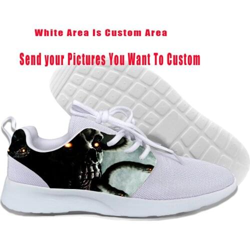 2019 summer Mens Shoes Snake 3D Lightweight-breathable Custom DIY Sneakers fashion Casual Shoes High-top sneakers