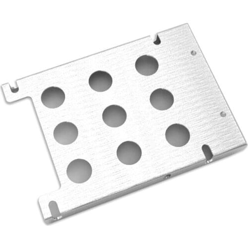 CEMO 2.5 SSD shelf Hard drive bay All-aluminum surface brushed silver
