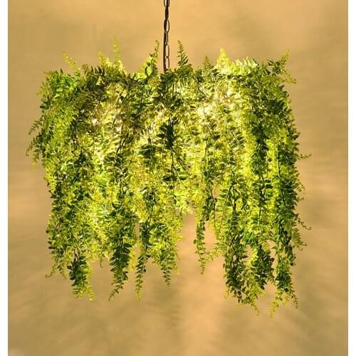 Plant Pendant Lamps Creative Music Pub Grill Bar Hot Pot Shop Pendant Light Industrial Style Dining Room Decoration Hanging Lamp