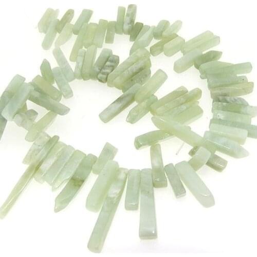 Unique Pearls jewellery Store Branch Jade Jasper Gemstone 15' Full One Strand DIY Jewelry LC3-0227