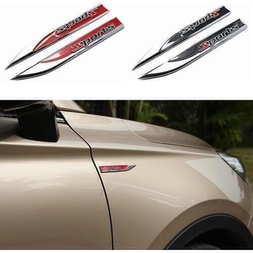 3D Car Styling Side Wing Badge Emblem Car Sticker for BMW 1 2 3 4 5 6 7 Series X1 X3 X4 X5 X6 E60 E90 F07 F09 F10 F15 F30 F35