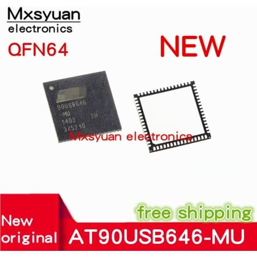 5pcs~20pcs/LOT AT90USB646-MU 90USB646-MU 90USB646 QFN64 New original
