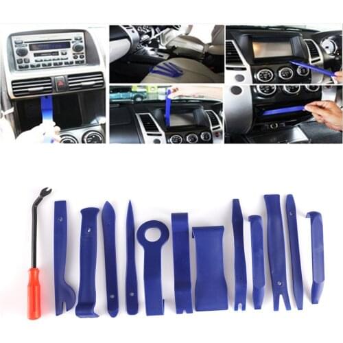 Car Hand Tool Car Door Clip Panel Audio Video Dashboard Removal Kit DVD Stereo Refit Plastic Trim Panel Dashboard Removal Tool
