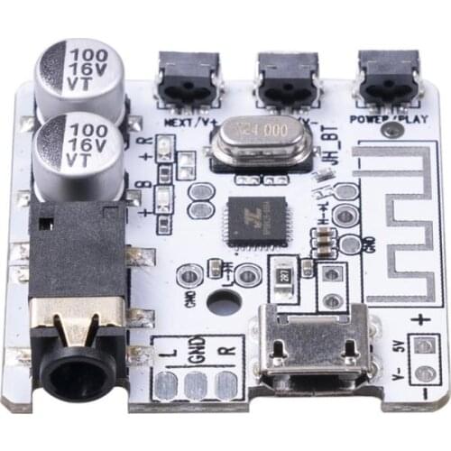 Bluetooth-compatible 5.0 Audio Receiver Board Bluetooth MP3 Lossless Decoder Board DIY Wireless Stereo Music Car Speaker Module