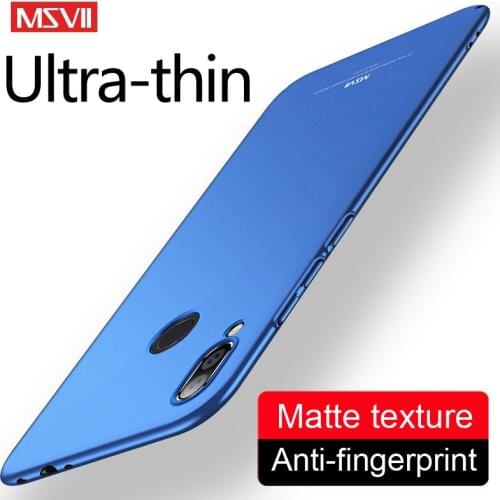 Redmi Note 7 Case MSVII Frosted Cover For Xiaomi Redmi Note 8 Pro Case Xiomi Note7 Global PC Cover For Xiaomi Note 7 8 Pro Cases