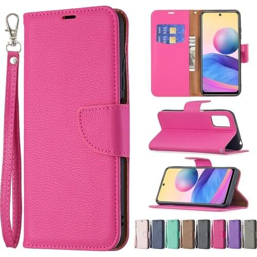 PU Leather Case For Xiaomi Redmi Note 10 9 8 7 Pro 9s 8T 9T 10s 8A 9A 7A 6A 9C 10T 11 Lite POCO X3 M3 Flip Wallet Protect Cover