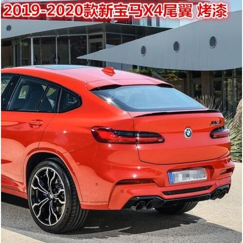 Decoration Auto Accessories CS Style abs plastic Rear Trunk Lip Spoiler wing For BMW X4 2018 + X4 G02 Xdrive25i xdrive30i X4
