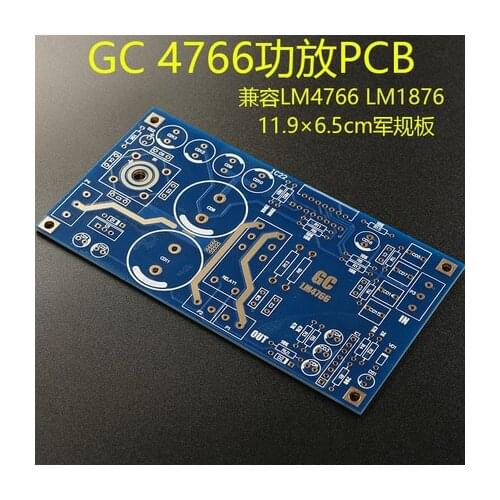 LM1876 LM4766 Dual-channel Power Amplifier Circuit Board PCB