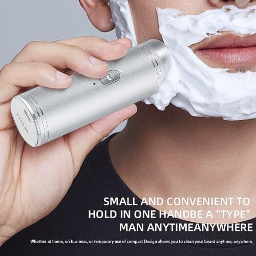 Portable Car Electric Shaver Male Water Rinse Student Mini Home Smart Fast Charging Super Long Standby for Men Face Razors Beard