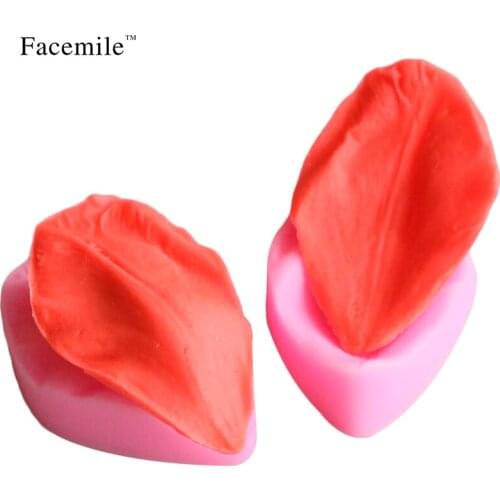 Facemile LEAF FOLDER Shape silicone mold,Fondant Gift Decorating Tools,Silicone Soap Mold,Silicone Gift Mold 50-176