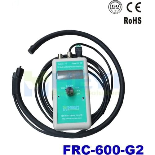 FRC-600-G2 4 current range flexible rogowski coil 500A 2000A 5000A 10KA with channel integrator G2