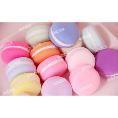 6pcs Artificial fake Macaron cake simulation model decorative mini cupcake kitchen dessert decoration furnishings photography