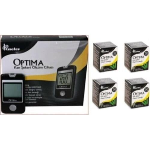 Optima Sugar Meter + 4 Pcs Strip (s) (4x50 = 200)