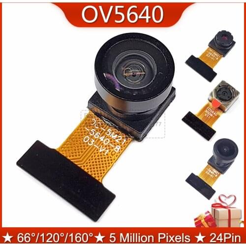 OV5640 21MM Camera Module for ESP32-CAM Camera Module 5 Million Pixels 66 120 160 Degree 24PIN 0.5MM Pitch 2.1CM