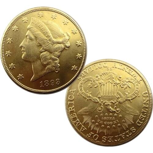 United States Commemorative Coin Copper Eagle Yang Gold Coin Gift Lucky Coin Plated Gold
