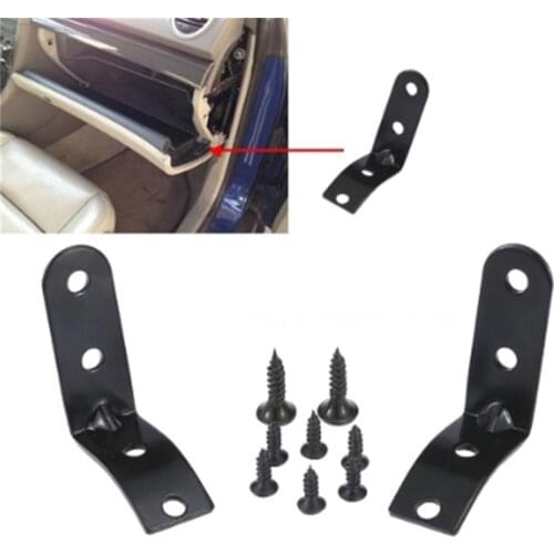 Glove Box Lid Hinge Snapped Repair Kit Hinge Brackets With Screws For Audi A4 S4 RS4 B6 B7 8E