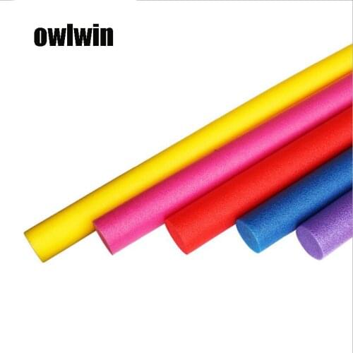 EPE Hollow Float Foam Swimming Pool Noodle Water Woggle Noodle Aid Swimming Assistant Equipment Accessory 7.5*150cm 6.5*150cm