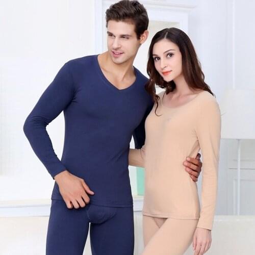 Thermo underwear for women thin modal long johns soft elastic material