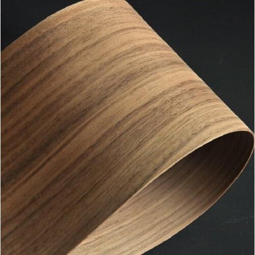 American Walnut Natural Wood Veneers Flooring DIY Furniture Natural Material Doors Outer Skin veenerSize Vertical