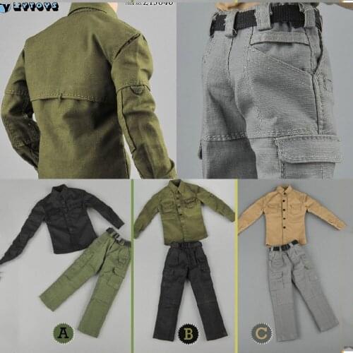 1/6 Scale ZYTOYS (ZY5040) Mens Clothing PMC Field Service Suit Model for 12 inch Action Figure Model Accessories