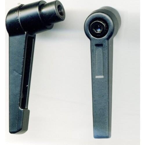 1pc M5 M6 M8 M10 M12 Adjustable Handle Lever Clamping Handles fmale Thread Metal Knob nut Machinery Tools